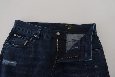 Shop Dolce & Gabbana Stunning Mainline Denim Men's Jeans In Blue