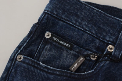 Shop Dolce & Gabbana Stunning Mainline Denim Men's Jeans In Blue