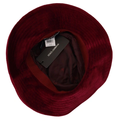 Dolce & Gabbana Multicolor Dg Logo Cotton Blend Bucket Hat In Multicolor