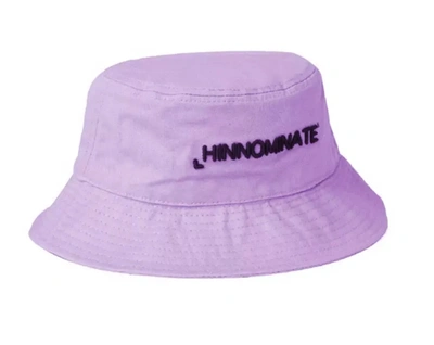 Shop Hinnominate Elegant Purple Logo Hat - 100% Women's Cotton