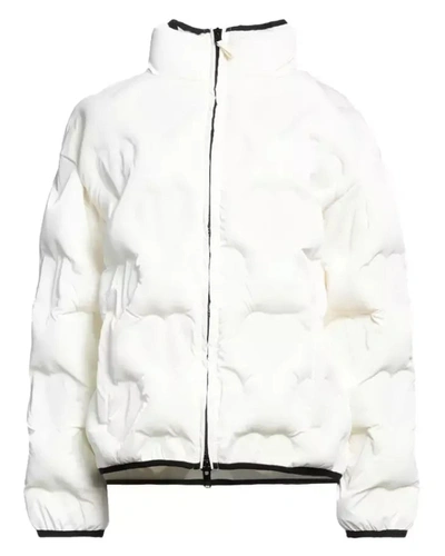Shop Love Moschino Chic White Heart-adorned Designer Women's Jacket