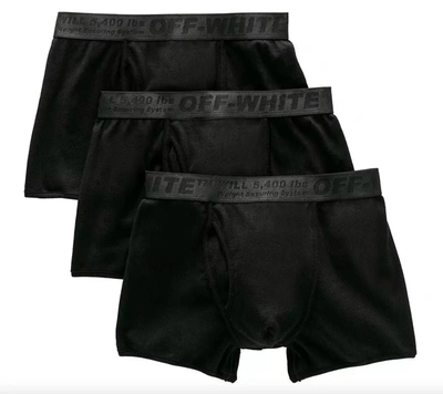 Shop Off-white Black Cotton Men's Underwear