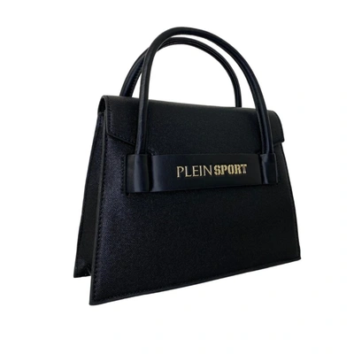 Shop Plein Sport Elegant Black Tote With Logo Women's Accent
