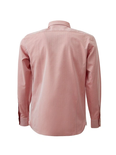 Shop Tom Ford Elegant Pink Cotton Shirt With French Men's Collar