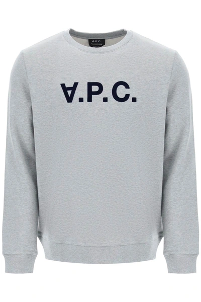 Shop A.p.c. Flock V.p.c. Logo Sweatshirt