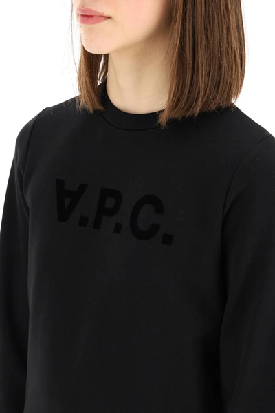Shop Apc A.p.c. Sweatshirt Logo