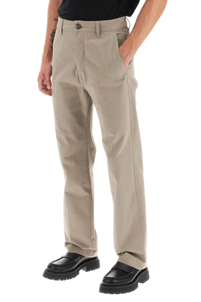 Shop Ami Alexandre Mattiussi Ami Alexandre Matiussi Cotton Chino Pants