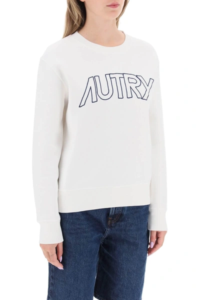 Shop Autry Embroidered Logo Sweatshirt