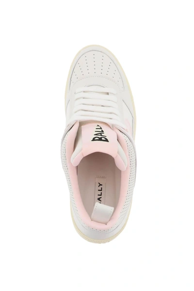 Shop Bally Leather Riweira Sneakers