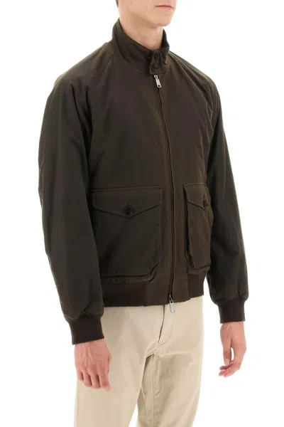 Shop Baracuta Waxed G9 Harrington Jacket