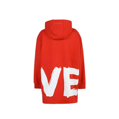 Shop Burberry Aurore Love Hooded Sweatshirt