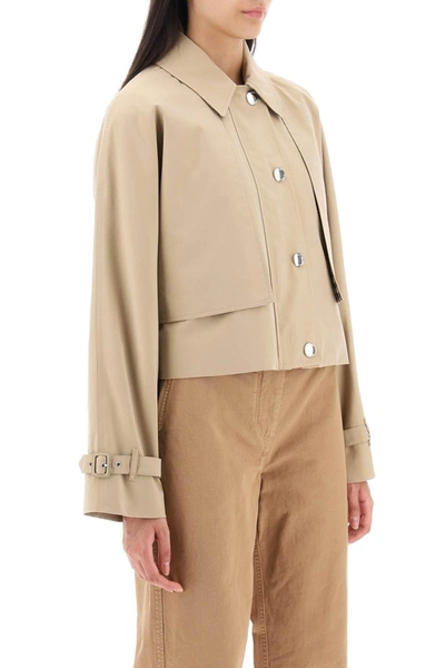 Shop Burberry Pippacott Cropped Jacket