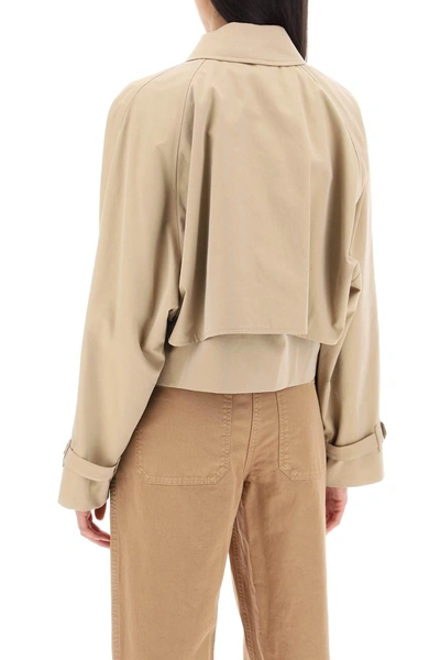 Shop Burberry Pippacott Cropped Jacket