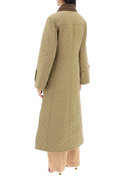 Shop By Malene Birger Pinelope Quilted Trench Coat