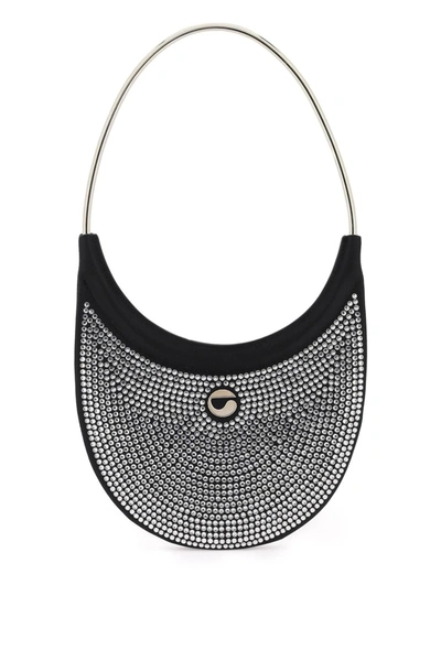 Shop Coperni Crystal Embellished Ring Swipe Bag