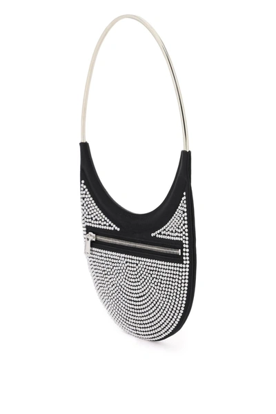 Shop Coperni Crystal Embellished Ring Swipe Bag