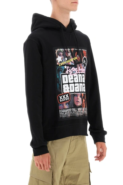 Shop Dsquared2 Cool Fit Hoodie With Print