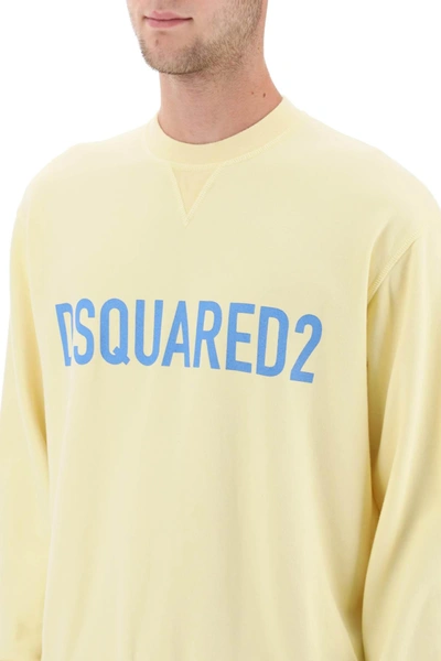 Shop Dsquared2 Logo Print Sweatshirt