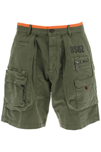 Shop Dsquared2 Sexy Cargo Shorts