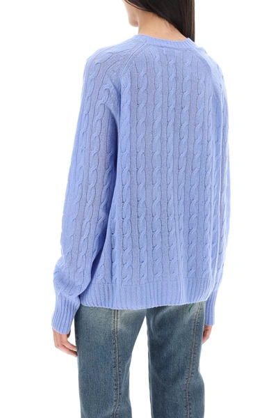 Shop Etro Cashmere Sweater With Pegasus Embroidery