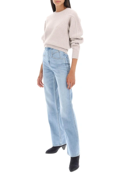 Shop Isabel Marant 'dileskoa' Straight Cut Jeans