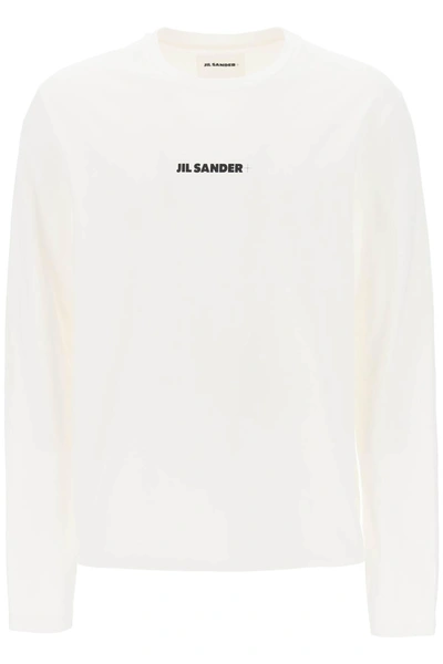Shop Jil Sander Long Sleeve T Shirt
