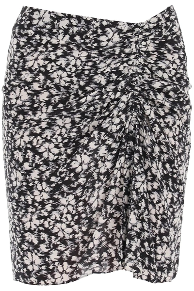 Shop Marant Etoile Isabel  Angelica Viscose Mini Skirt