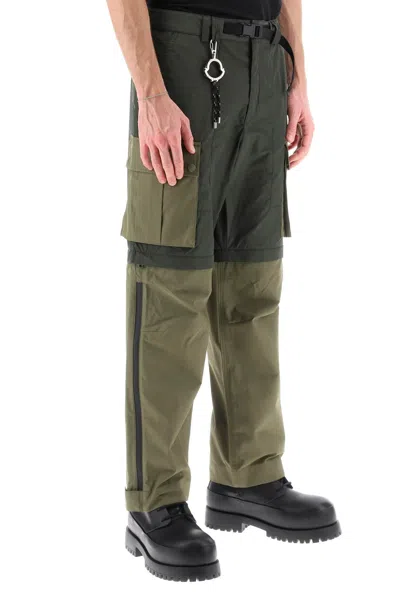 Shop Moncler X Pharrel Williams Convertible Cargo Pants