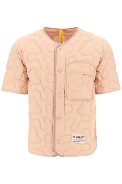 Shop Moncler X Salehe Bembury Short Sleeved Quilted Jacket