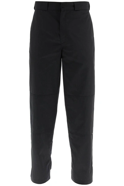 Shop Palm Angels Chino Pants In Black