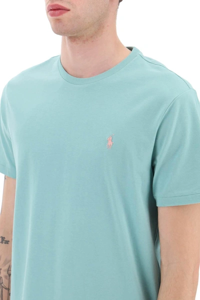 Shop Polo Ralph Lauren Custom Slim Fit T Shirt With Logo