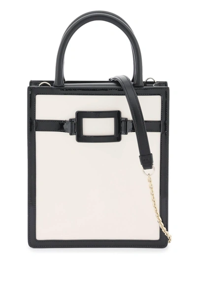 Shop Roger Vivier 'belle Vivier Voyage' Mini Tote Bag In Patent Leather