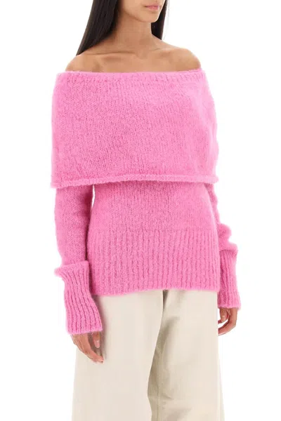 Shop Saks Potts 'skylar' Off Shoulder Sweater
