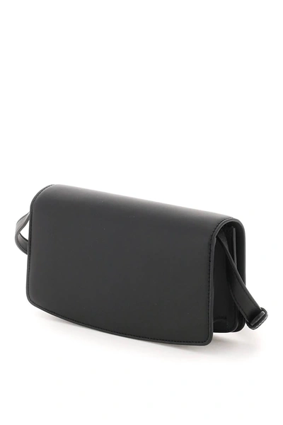 Shop Stella Mccartney Stella Mc Cartney S Wave Crossbody Bag In Black