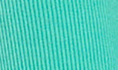 Grey Lab Front Twist Cropped Long Sleeve Top In Teal