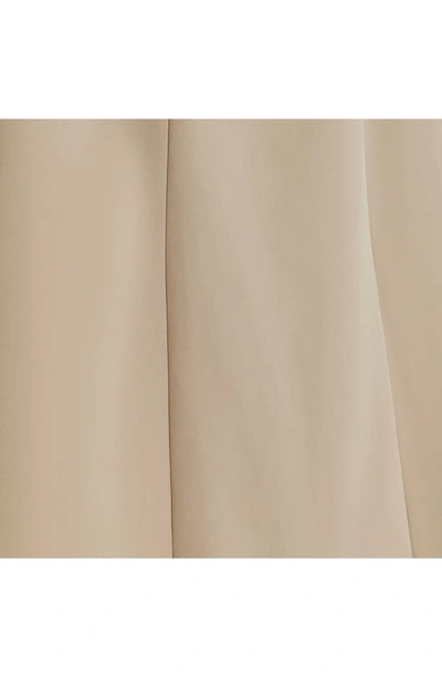 Shop River Island Belted A-line Maxi Skirt In Beige