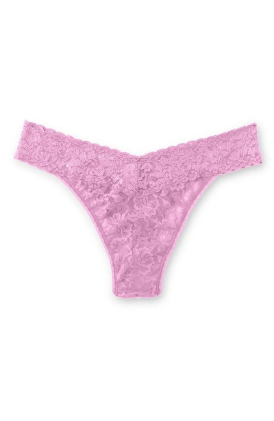 Shop Hanky Panky Original Rise Thong In Cotton Candy Pink