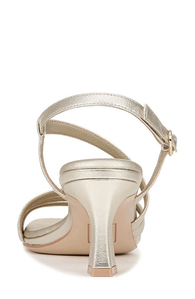 Shop Naturalizer Galaxy Slingback Sandal In Champagne Faux Leather