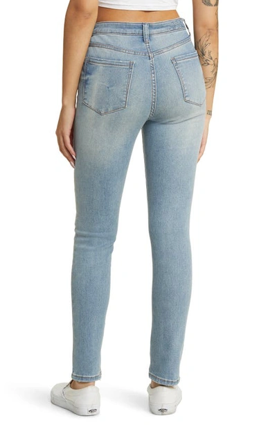 Shop Ptcl Skinny Jeans In Vintage Blue