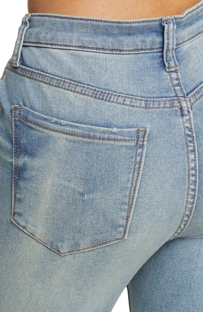 Shop Ptcl Skinny Jeans In Vintage Blue