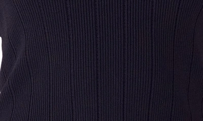 Endless Rose Women's Shank Button Knit Top In Black