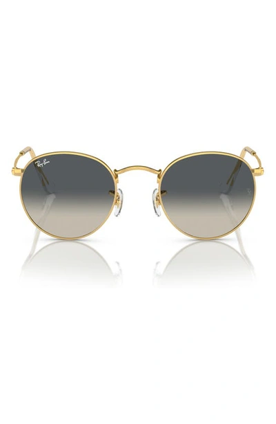 Ray Ban Legend Collection 47mm Round Sunglasses In Grey Flash