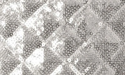 Mz Wallace Metro Deluxe Micro Sequins Tote Bag In Ice Sequin
