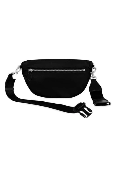 Shop Rebecca Minkoff City Nylon Belt Bag In Black