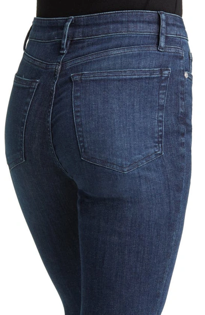 Frame Le Crop Mini Boot Frayed Bootcut Jeans In Naples