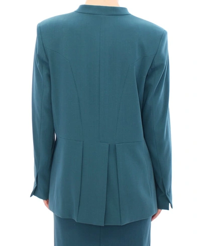 Shop Cote Co|te Chic Transitional Two-tone Women's Blazer In Blue
