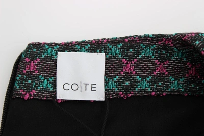 Cote Co|te Multicolor Short Sleeve Doris Long Women's Dress In Multicolor