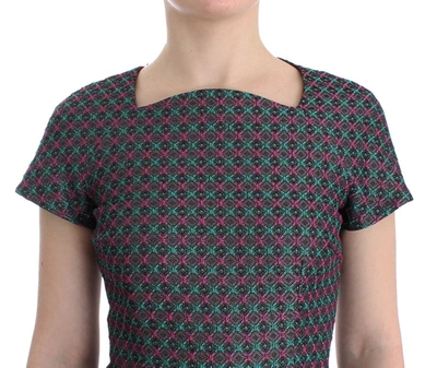 Cote Co|te Multicolor Short Sleeve Doris Long Women's Dress In Multicolor