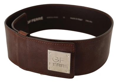 Shop Gianfranco Ferre Gf Ferre Elegant Genuine Leather Fashion Belt - Chic Women's Brown