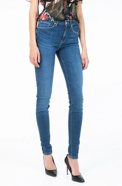 Shop Tommy Hilfiger Blue Cotton Jeans &amp; Women's Pant